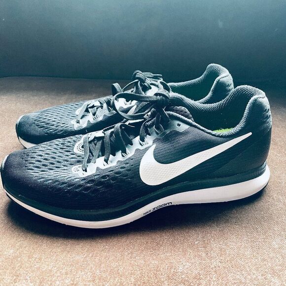 Nike Pegasus 34 880560-001 Black White Running Women's 9.5 US 41 EUR Excellent - Picture 3 of 9